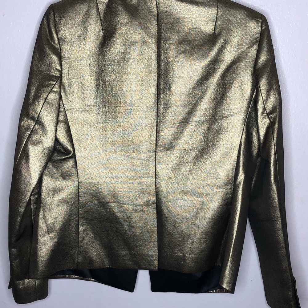 Banana Republic Monogram Gold Blazer - Picture 4 of 13